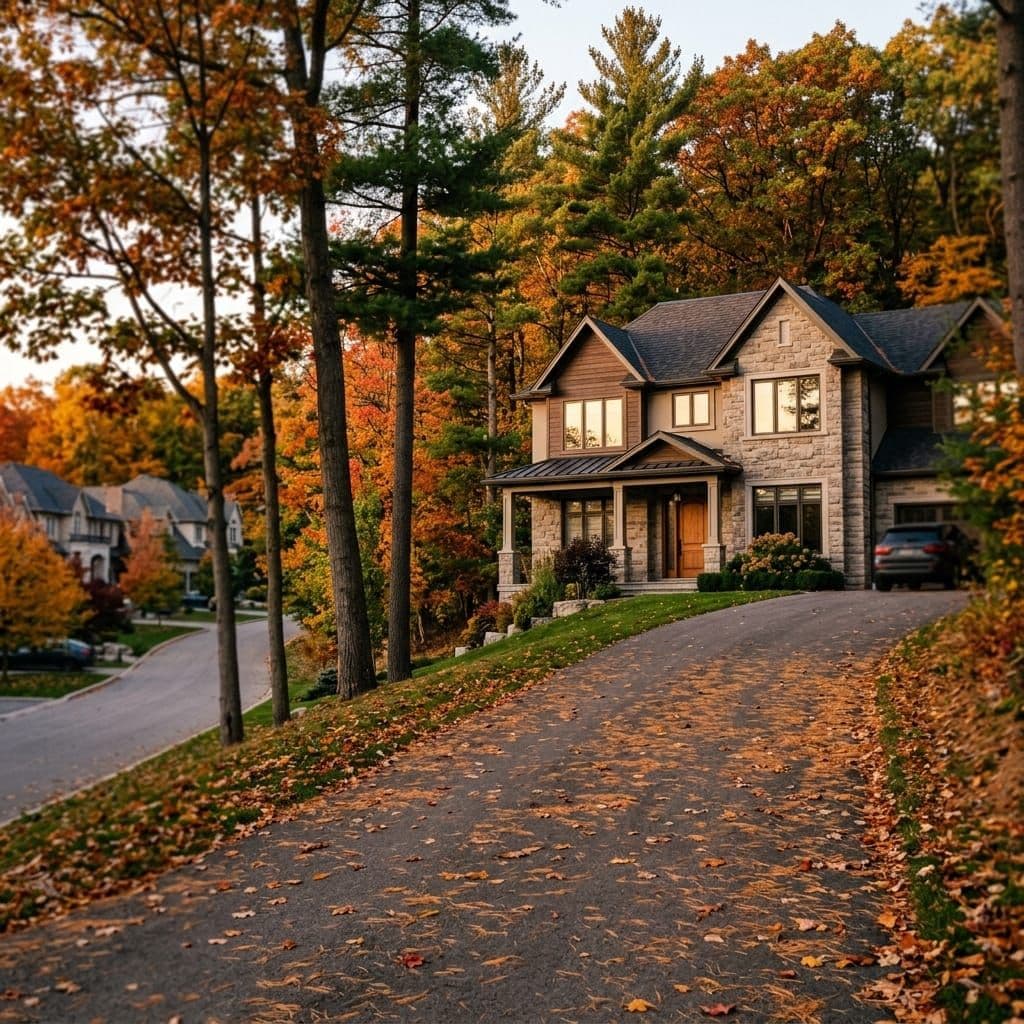 Executive two-storey Richmond Hill home backing onto moraine forest of oak and white pine